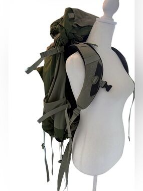 Osprey ⛺️ Kestrel 48 Backpack Hiking Camping 🔥 Travel Green Adjustable Pack